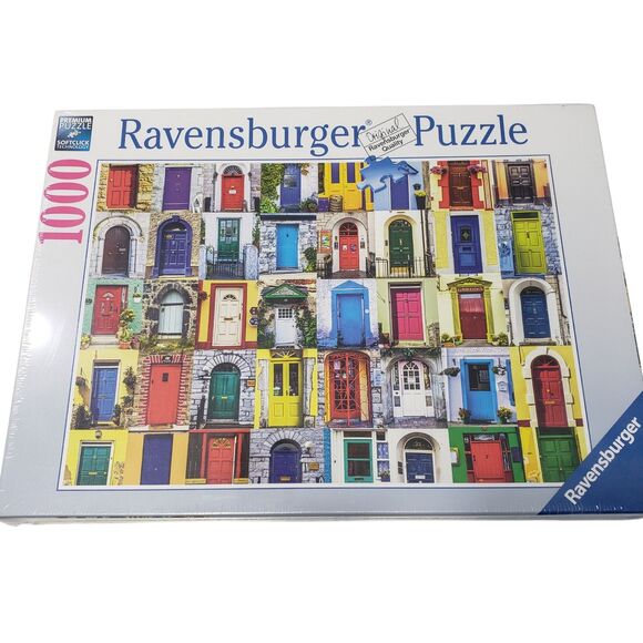 NEW Ravensburger 1000 Piece Jigsaw Puzzle:  Doors - Picture 1 of 3